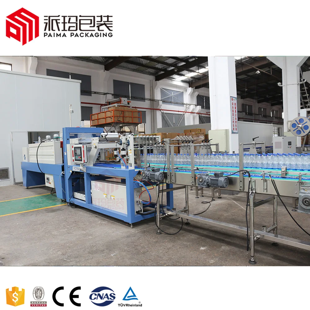 300ml 500ml 1000ml 1500ml Small PET Bottle Automatic Drinking Water Filling Machines Bottling Production Plant Line