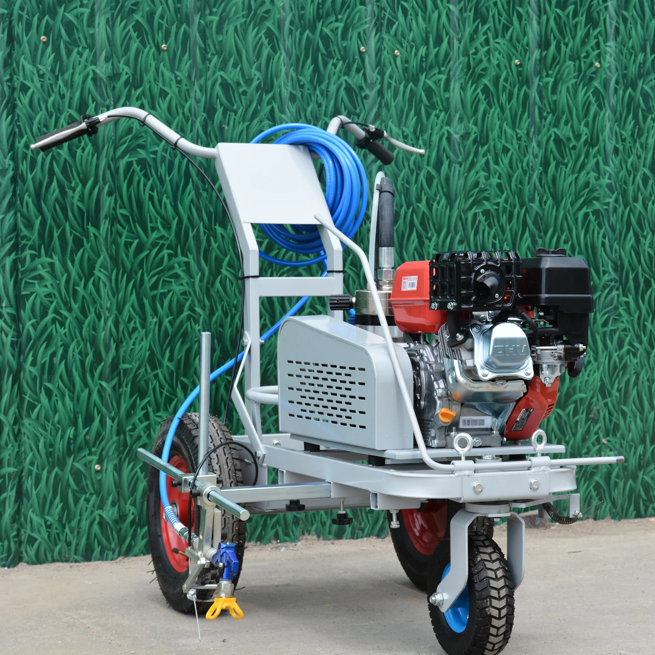 Double Spray Gun Cold Spray Road Line Marking Machine Traffic Line Road Marking Paint Machine Road Marking Machine China