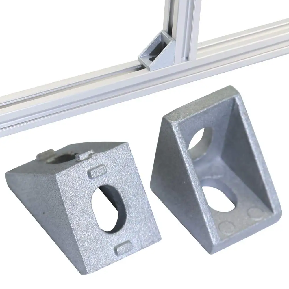 YouQi 3D принтер запчасти ЧПУ 2020 3030 4040 6060 угловой кронштейн из