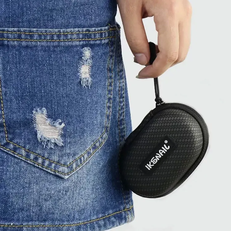 Mini Portable Square Earphone Case Pouch Storage