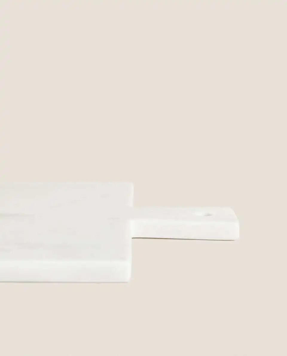 stonekocc Nordic Modern Simple Natural Marble Stone Kitchen Chopping Board Western Plate Home Decoration Ornament