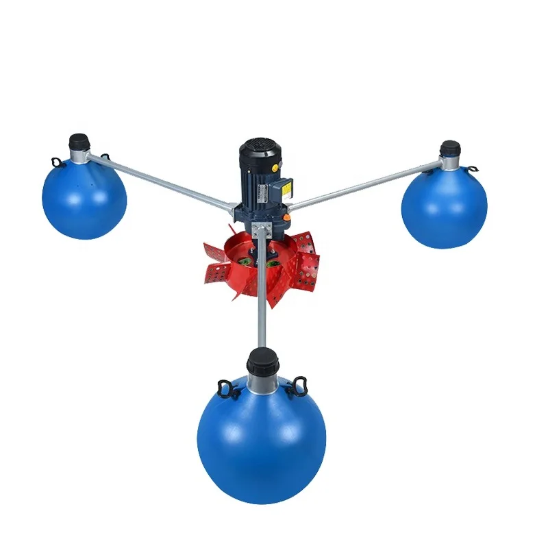 Portable solar aerator fish tank pump solar powered paddle wheel aerator for fish farm