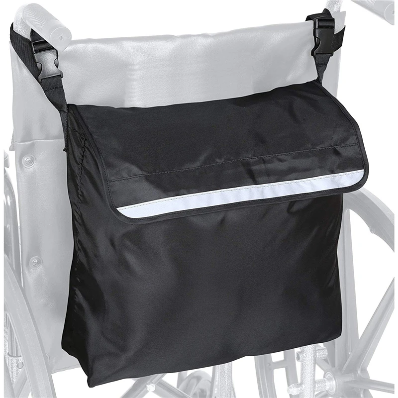 Lightweight Wheelchair Backpack Bag WheelChair and Walker Accessories Side Storage Bags