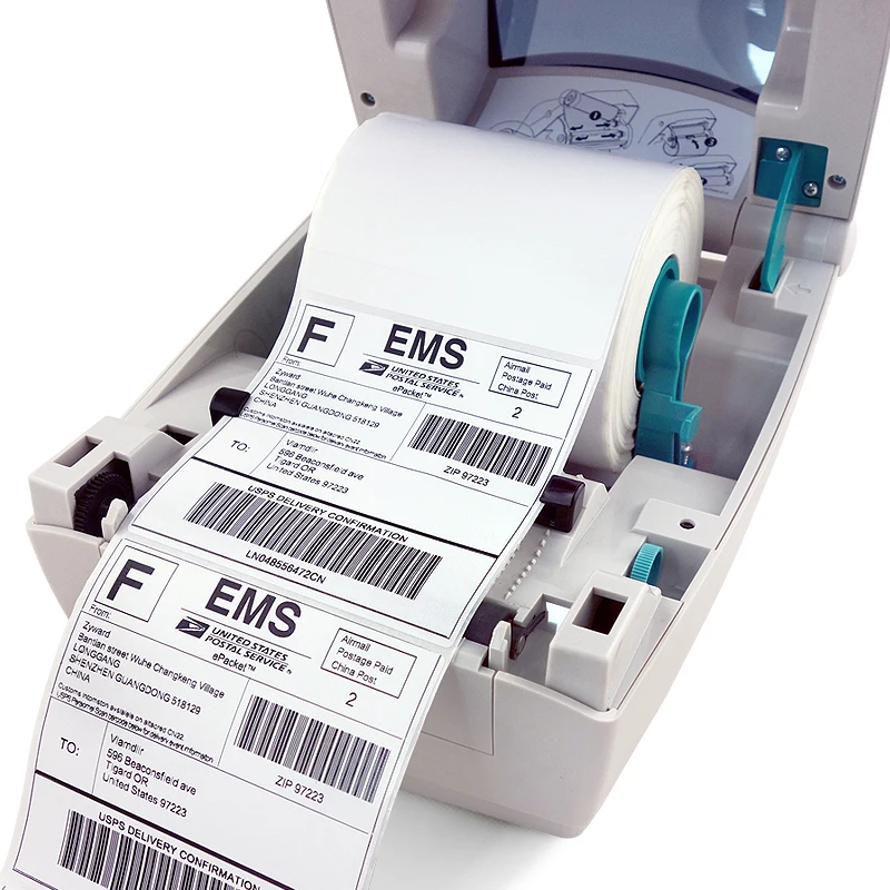 Wholesale Thermal Labels 4x6 strong adhesive Roll blank self adhesive label Printers sticker