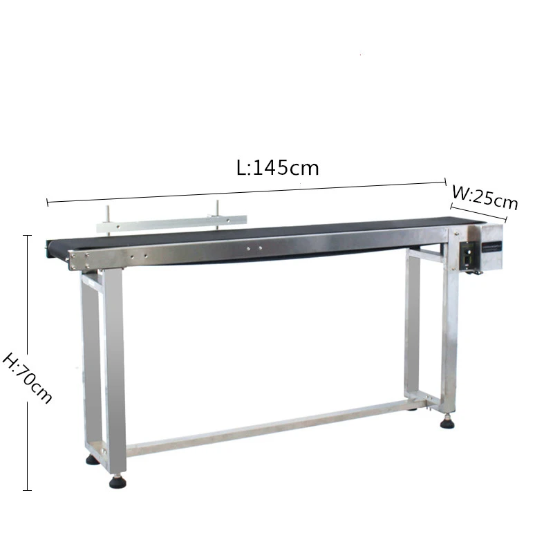 Height Adjustable Production Line Conveyor Belt Small Conveyor Belt Machine System Pvc Belt Conveying Equipment