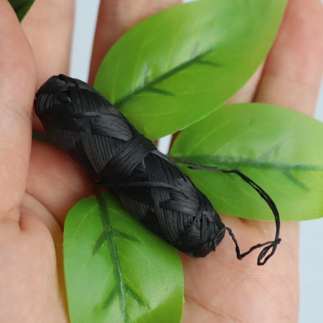 Recycled bamboo dental charcoal stick  pick glass eco friendly floss