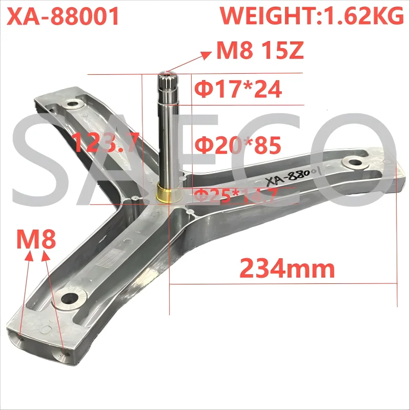 Atlante Washing Machine Spare Parts Washing Machine Drum Spider XA-88001