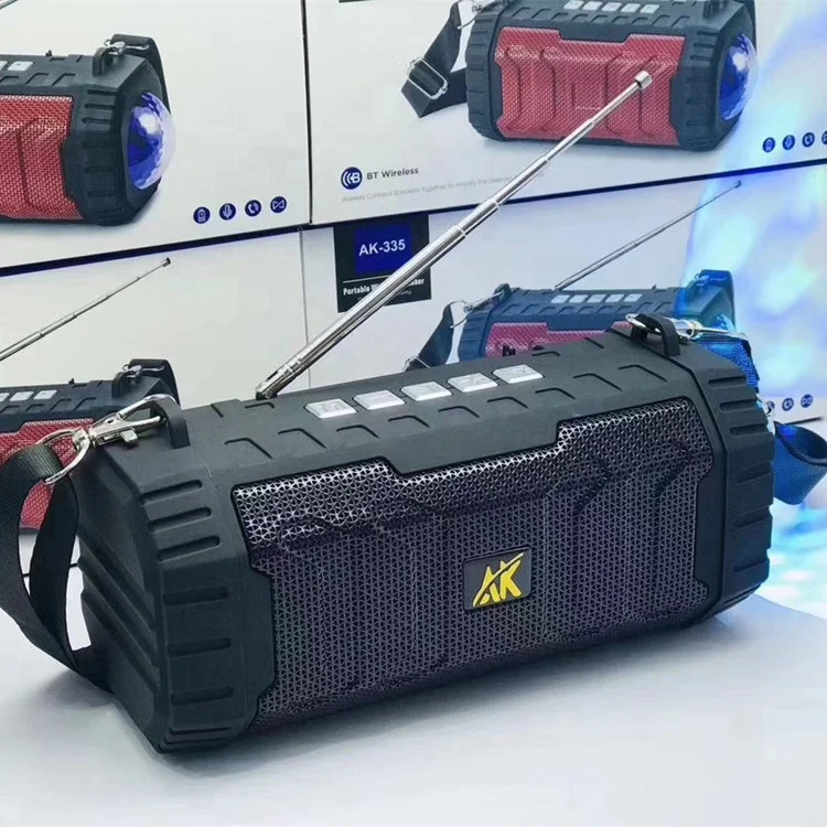 sound box mini altavoz,boombox portable hifi subwoofer,loudspeaker box outdoor blue tooh speaker for party with disco light