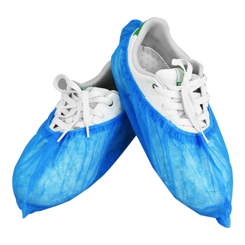 Manufacturer Cheapest Price Disposable unisex Waterproof Rain Boot Covers Protection Overshoe Shoe cover Non-Slip Ambidextrous