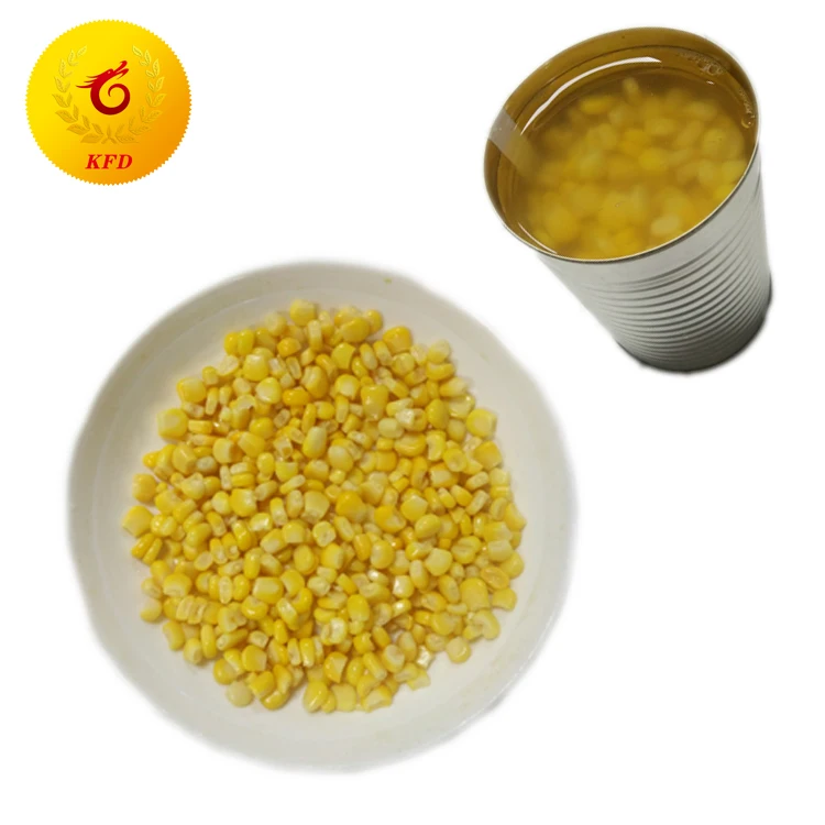 Высококачественные консервированные сладкие кукурузные зерна весь