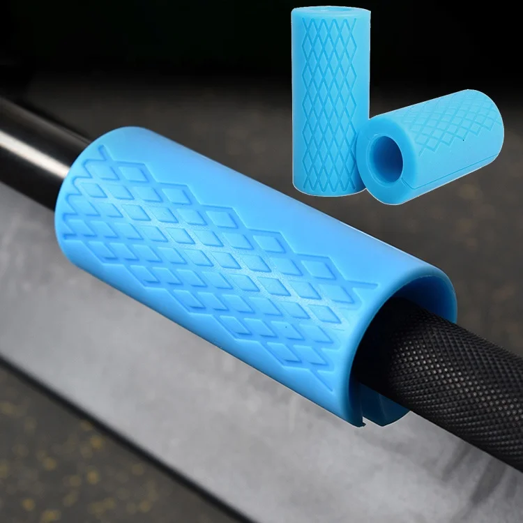 Silicone Fitness  Barbell Hand Grips for Dumbbell Training Barbell grip handle