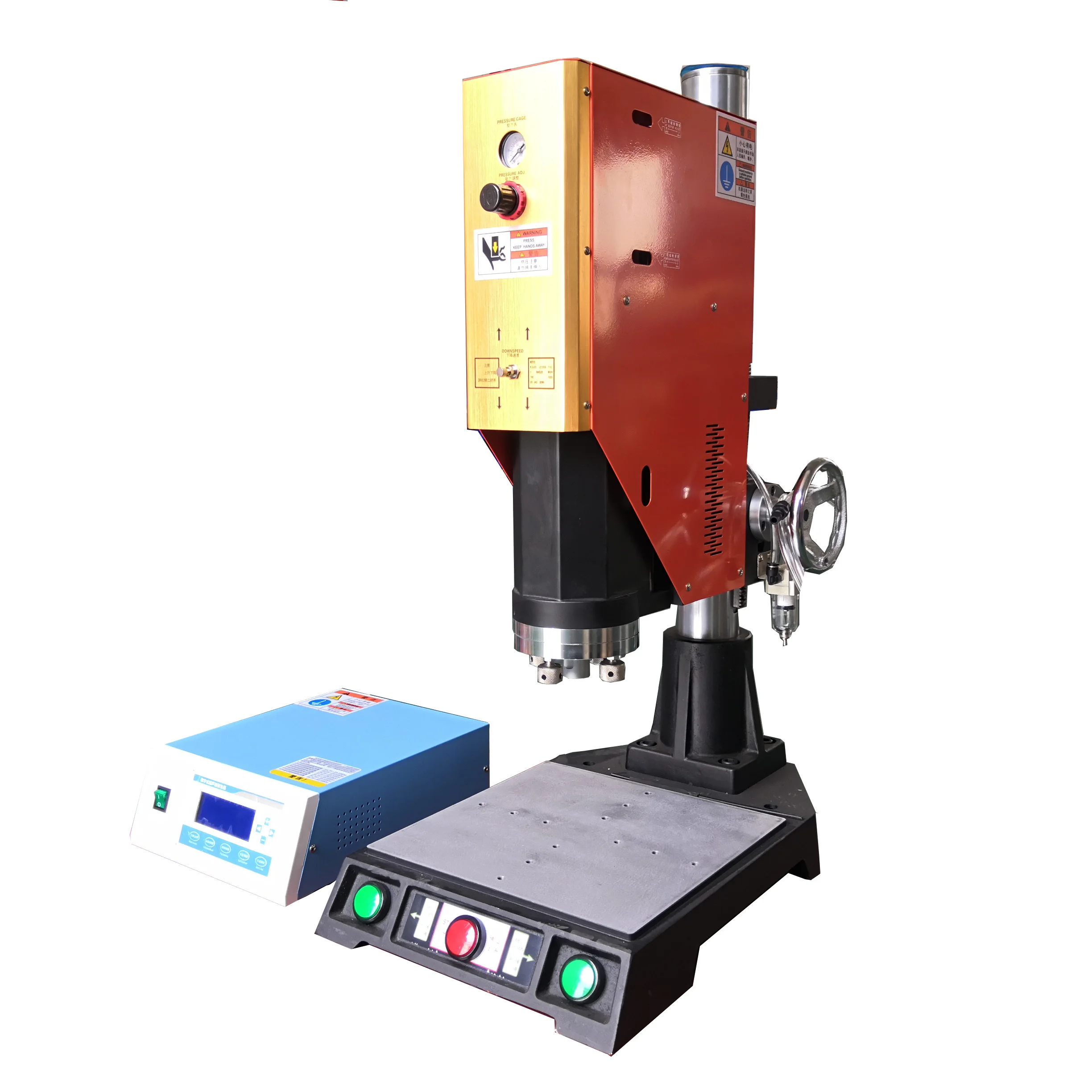 Grade clear card holder ultrasonic plastic welding machine for clear graded baseball card