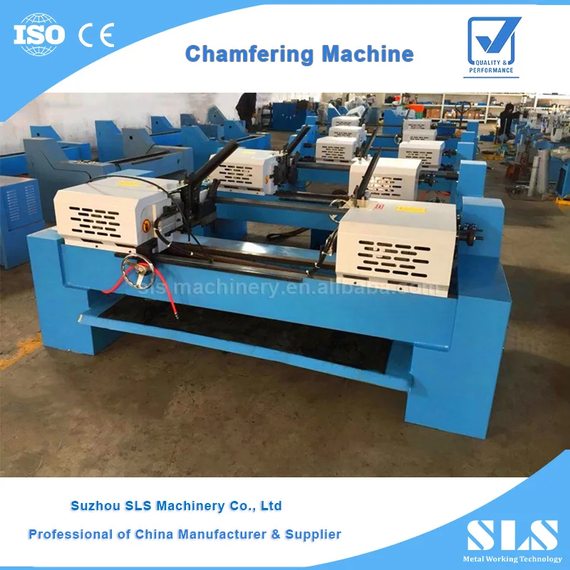 DEF-80AC Pneumatic Type Metal Tube Double Sided Chamfer Smoothing Pipe Facing Chamfering Machine