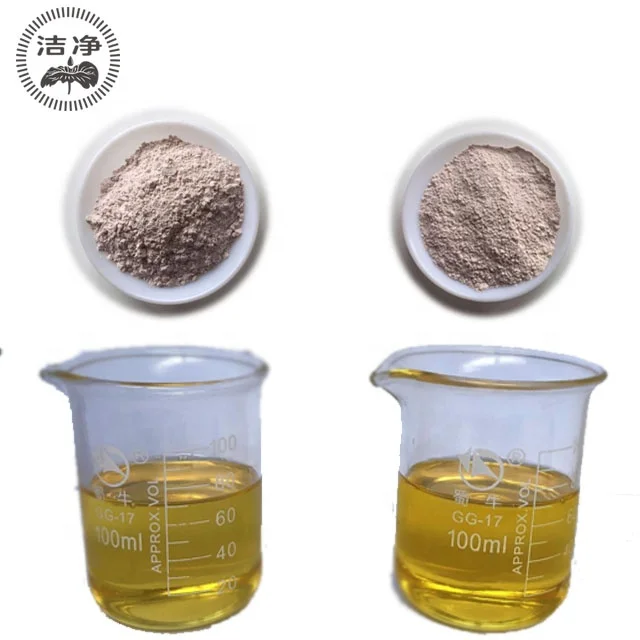Waste Oil Pyrolysis Oil Refined Industry Grade Fuller Earth Activated Bentonite Clay Acid Bleaching Earth Manufacturer