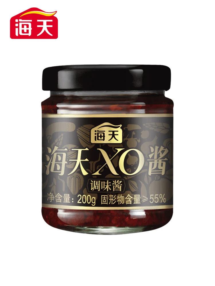 Haitian XO sauce 200g mixed noodles, seasonings bottled condiments, seafood dried scallops, fried rice