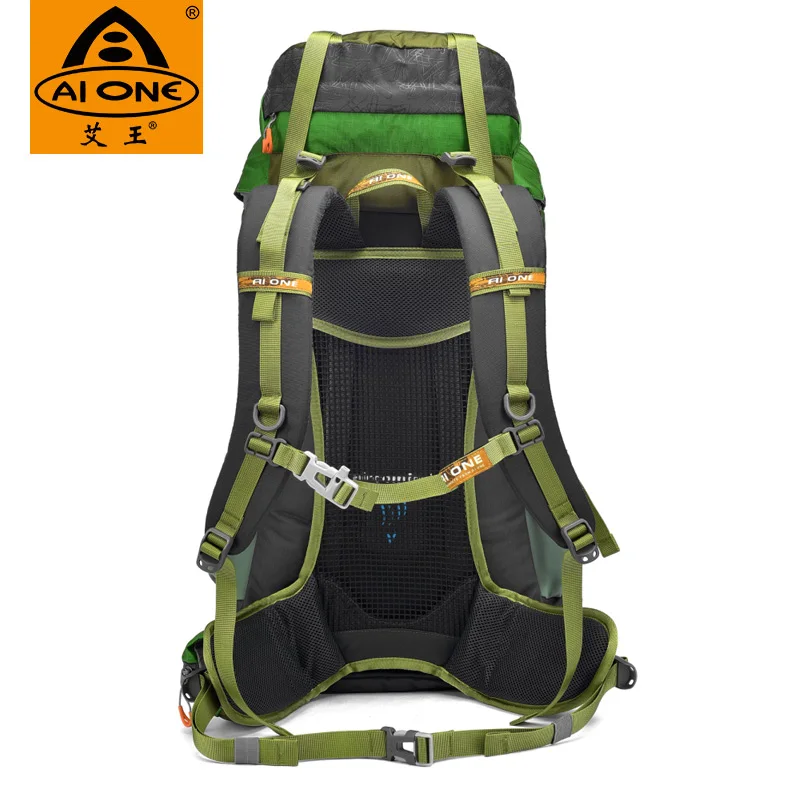 Custom  Trekking Camping Bag  50 L Waterproof Durable Outdoor Climbing bag Hiking Backpack