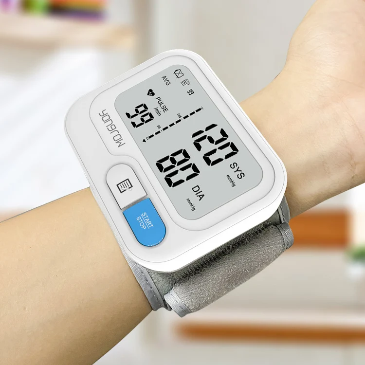 Yongrow 2022 Household Smart Heart Rate bp automatic digital wrist blood pressure monitor