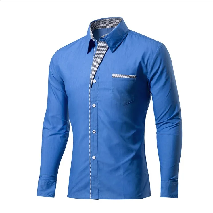 
Factory price wholesale men shirt fabric dress designs made in China 