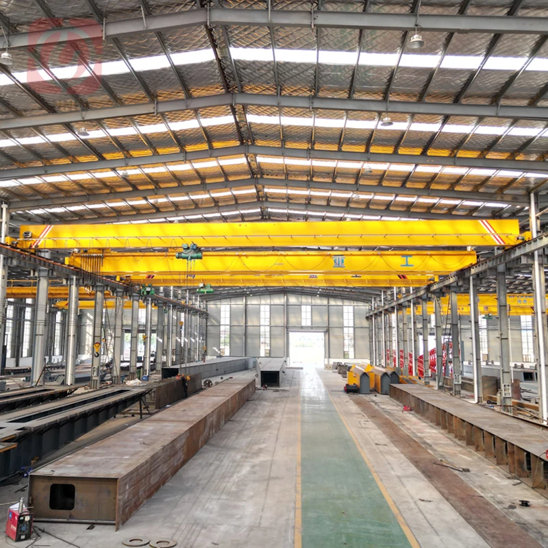Good Quality 5ton 3ton Lifting Hoist  Single Girder 15m 30m Span Overhead Crane with Pendant Control