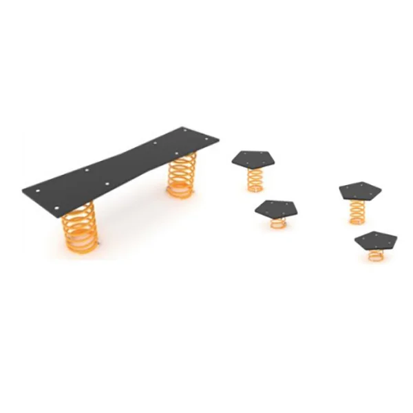 Pe Playground Play School Kids Spring Seesaw Children Outdoor Play Equipment