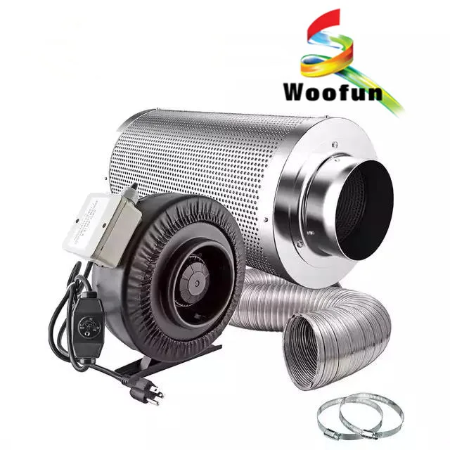 HVAC system silver 38mm carbon bed 6inch Height 850mm activated carbon air filter