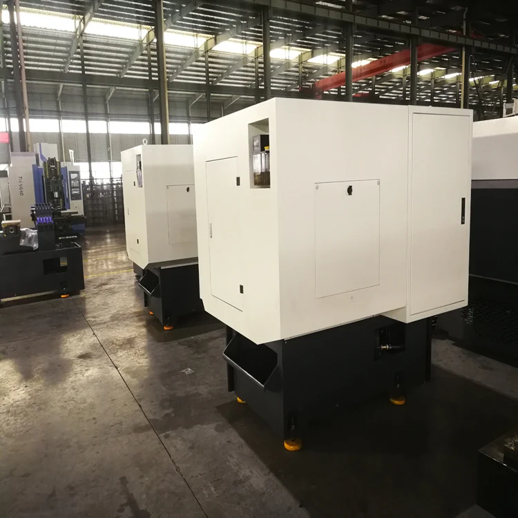 
CNC small high quality flad bed linear lathe machine center for auto aerospace medical brass valve parts 