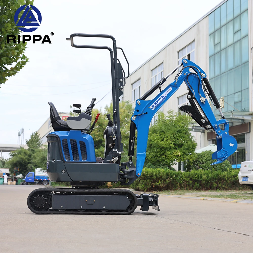 Mini Excavator with Kubota Engine 1.3ton Bagger Free Sale Small Digger CE Certification Core Components Motor Pump Gear Bearing