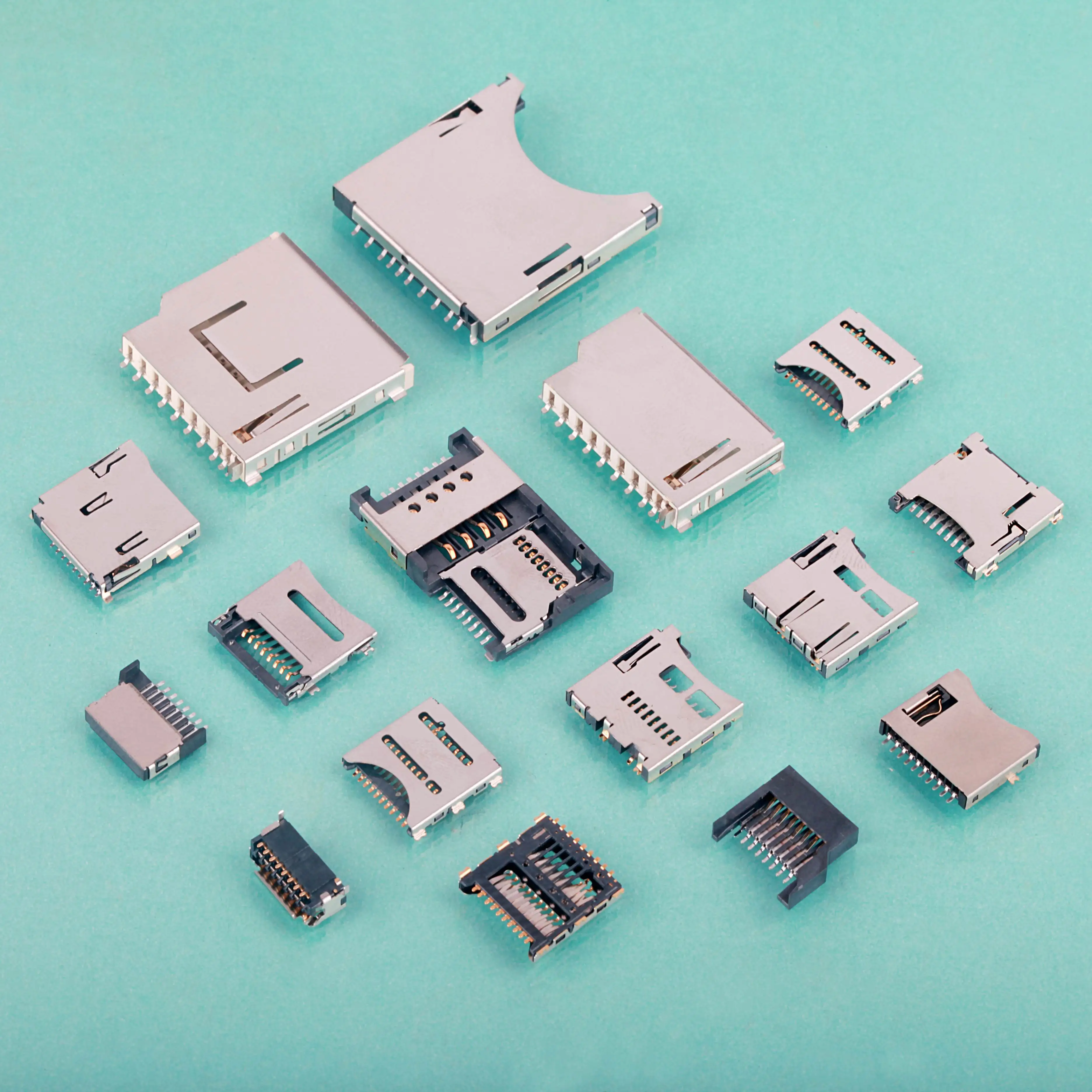 MUP 11pin push push SD card connector Memory Card Connector SMT Type  for digital camera