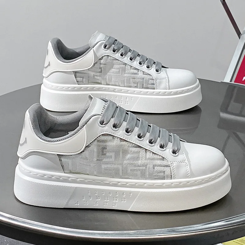 Новый белый мужской Повседневный Спорт Zapatos de Hombre chaussures pour homes sapatos masculinos