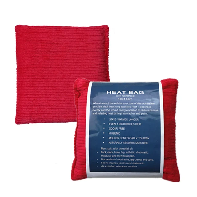 High quality microwavable wheat bag pillow heat pad hot cold pack reusable heat pack