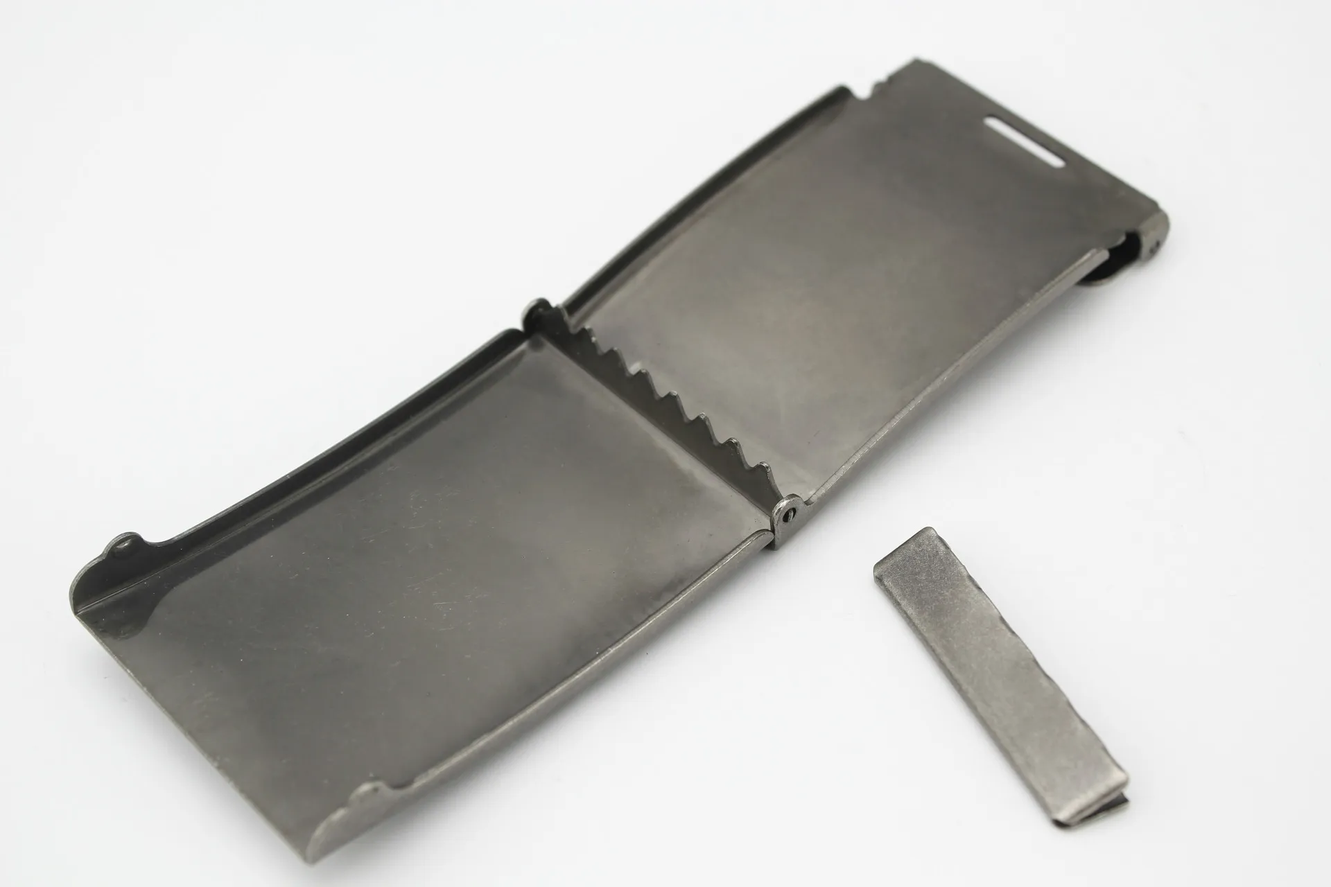 Cheap fashion plating  flip metal belt buckle accessories adjust buckle copper big Clips 51*85mm