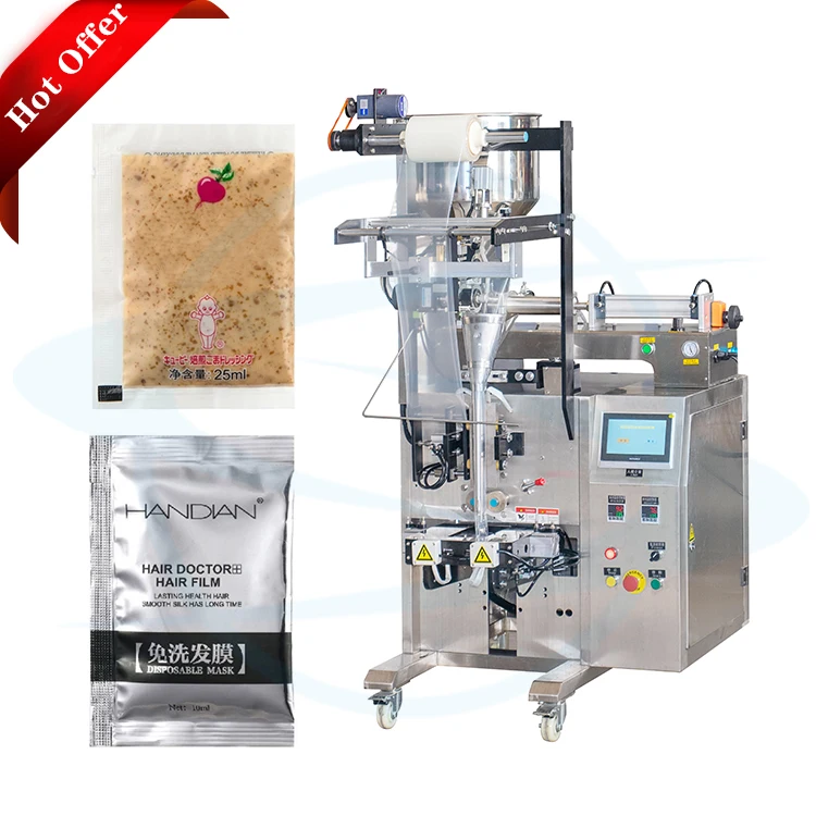 Mayonnaise chili sauce Salad dressing Liquid Packing Machine
