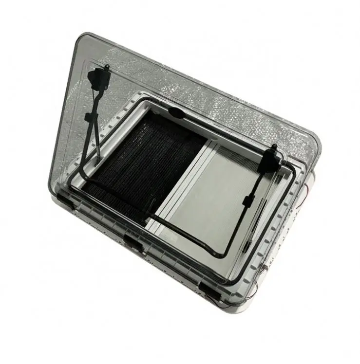 700x500 мм, 27,6x19,7 дюйма, фургон, автофургон, светодиодный люк, крыша, окно, люк с сеткой от насекомых и солнцезащитным козырьком