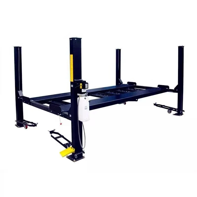 MT-SC4000 Four post movable vehicle parking lift hydraulic car lifts equipment for home garages use