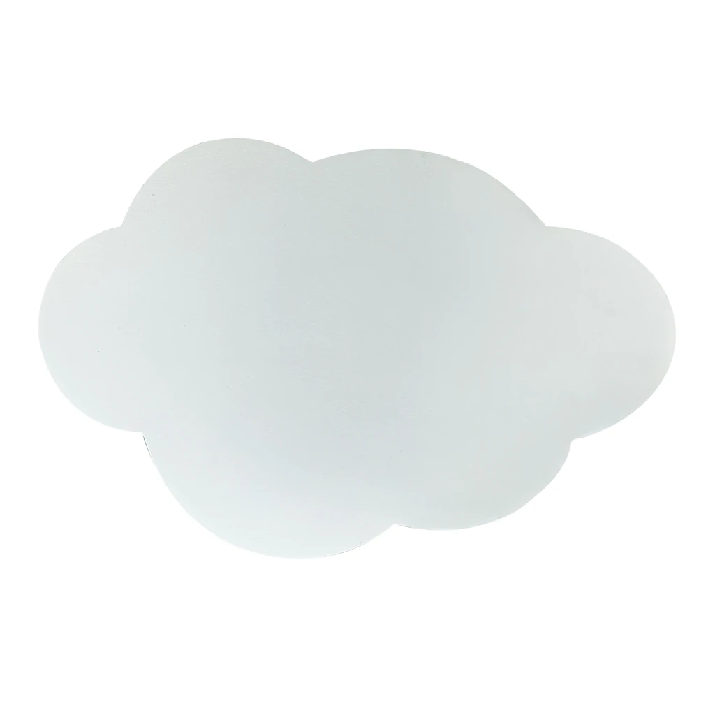 Rustic Home Baby Kids Room Decoration Handmade Wall Hanging Cloud Shape Night Light