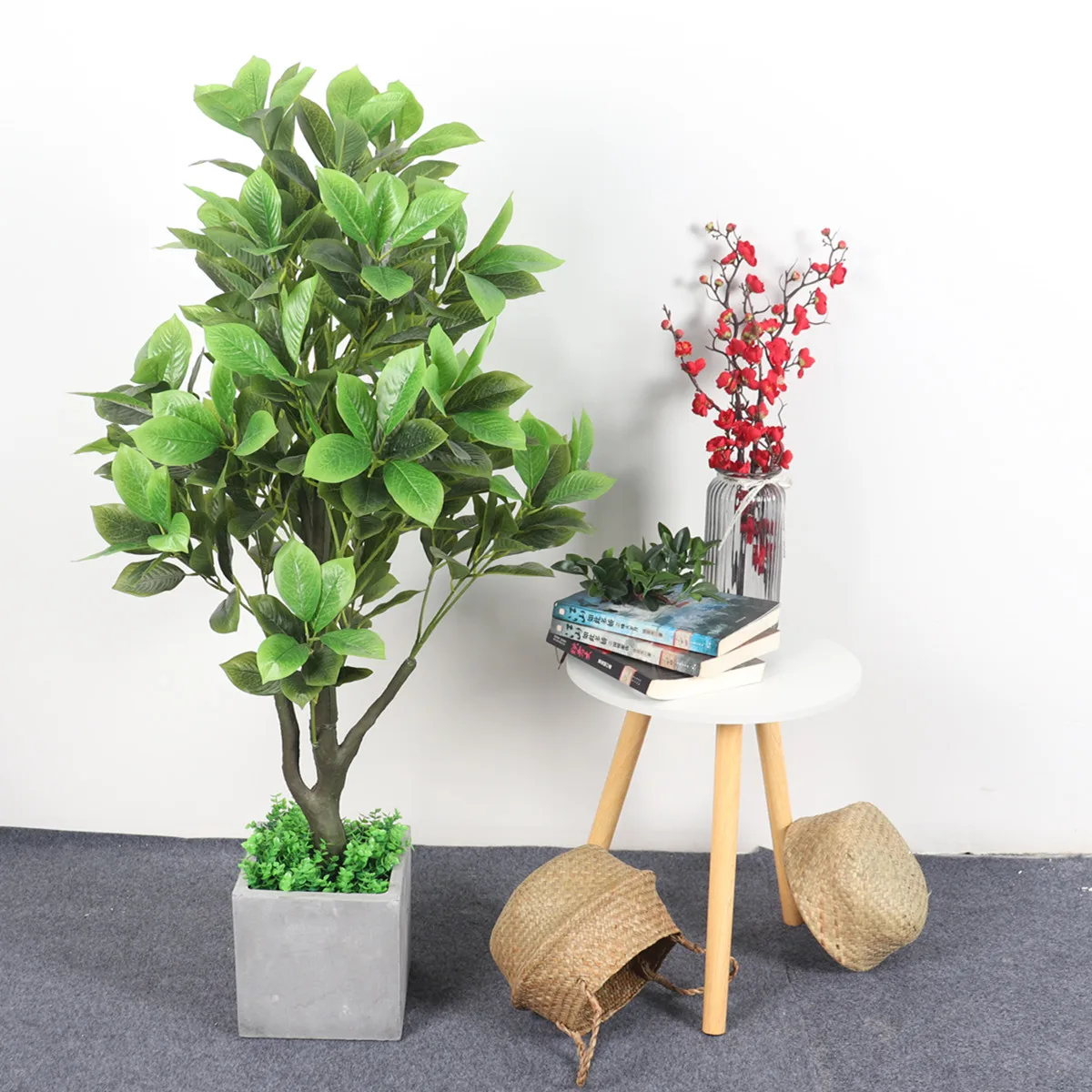 5720 artificial  green lemon  tree plant