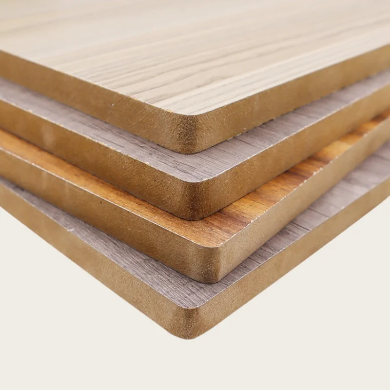 China Melamine Laminated MDF Ceiling Board Wholesale Manufacturer 18mm Melamine MDF Board