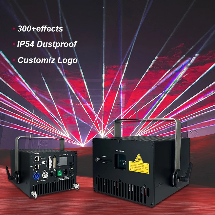 Party music dmx controller dmx512 stage bluetooth app 15w animation laser light wedding