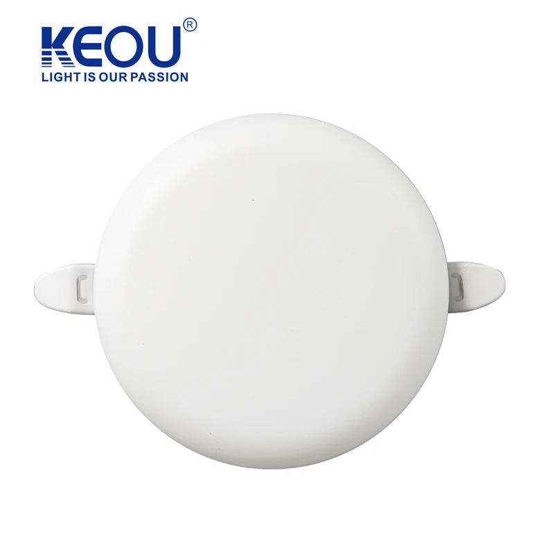 hot sale aluminum Adjustable embedded PC lampshade 18W 3D panel light for commercial