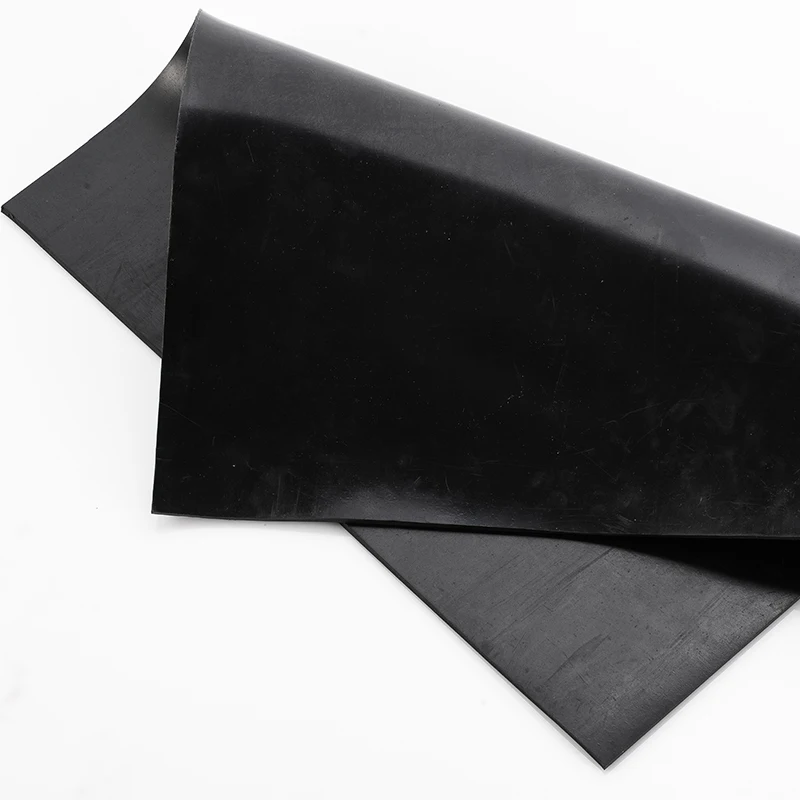Rubber pad 3/5/10mm thick shock-absorbing non-slip rubber plate oil and wear-resistant black insulating rubber pad