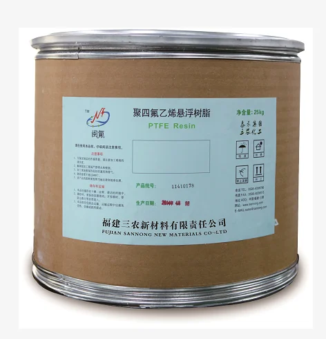 Hangzhou Jufu Mf-180c 151-260um Ptfe Medium Size Particle Resin Fine Ptfe Resin Ptfe Plastic Material
