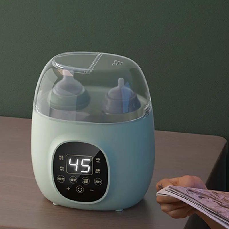 Intelligent LED Panel Control Electric Baby Milk Bottle Warmer Double Steam Sterilizer Food Heater