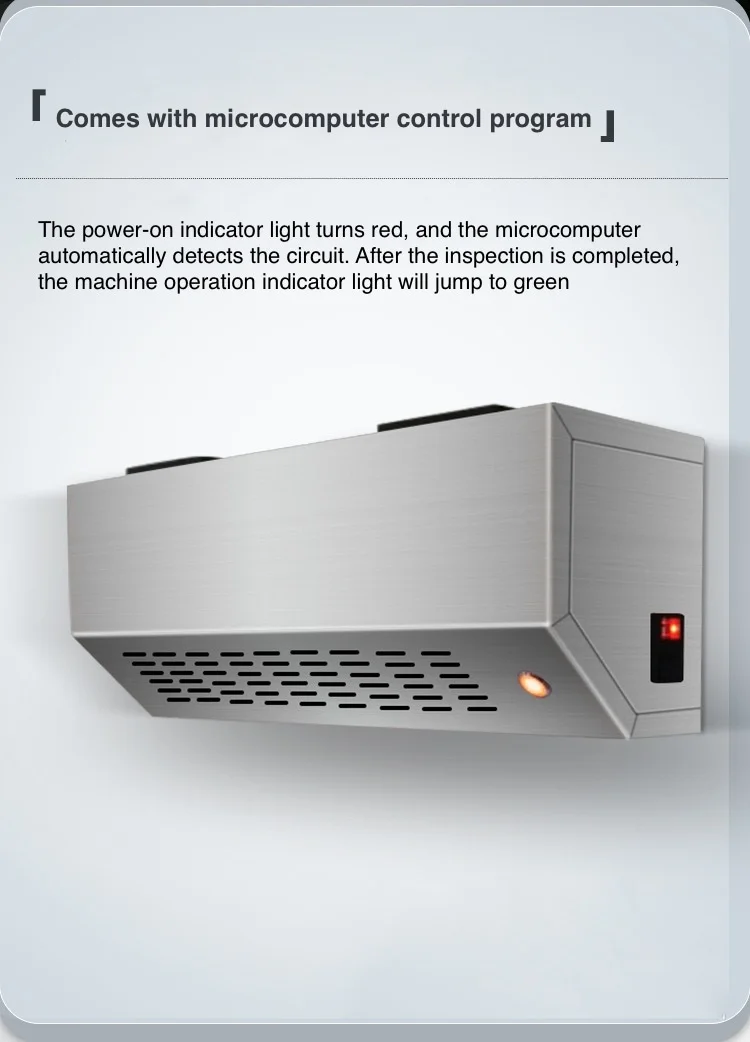 Wall-mounted Ozone Generator Remote Control Air Purification To Remove Formaldehyde And Ammonia In Factory School Workshop