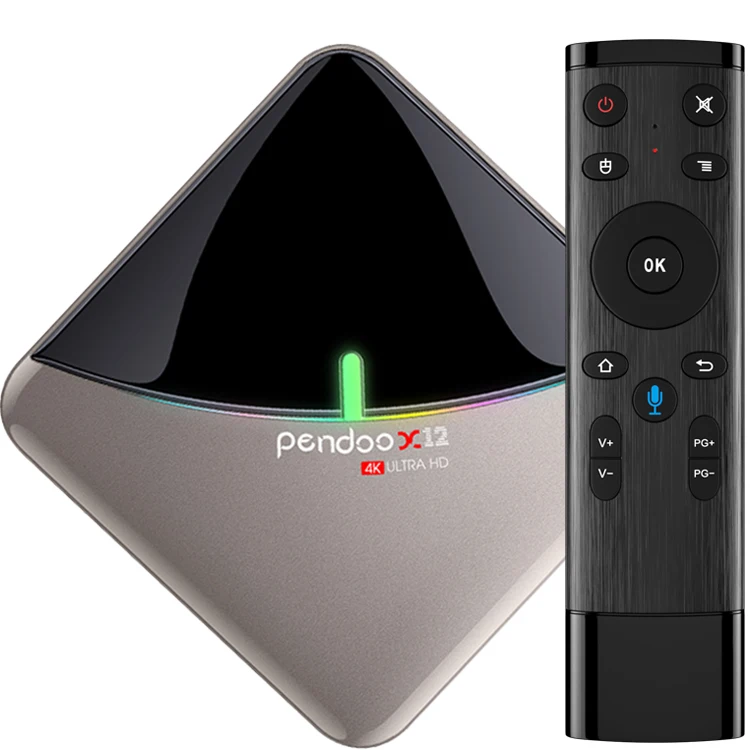  Лидер продаж Смарт ТВ-приставка Pendoo X12 S905x3 android 9 0 4k 4 Гб 32