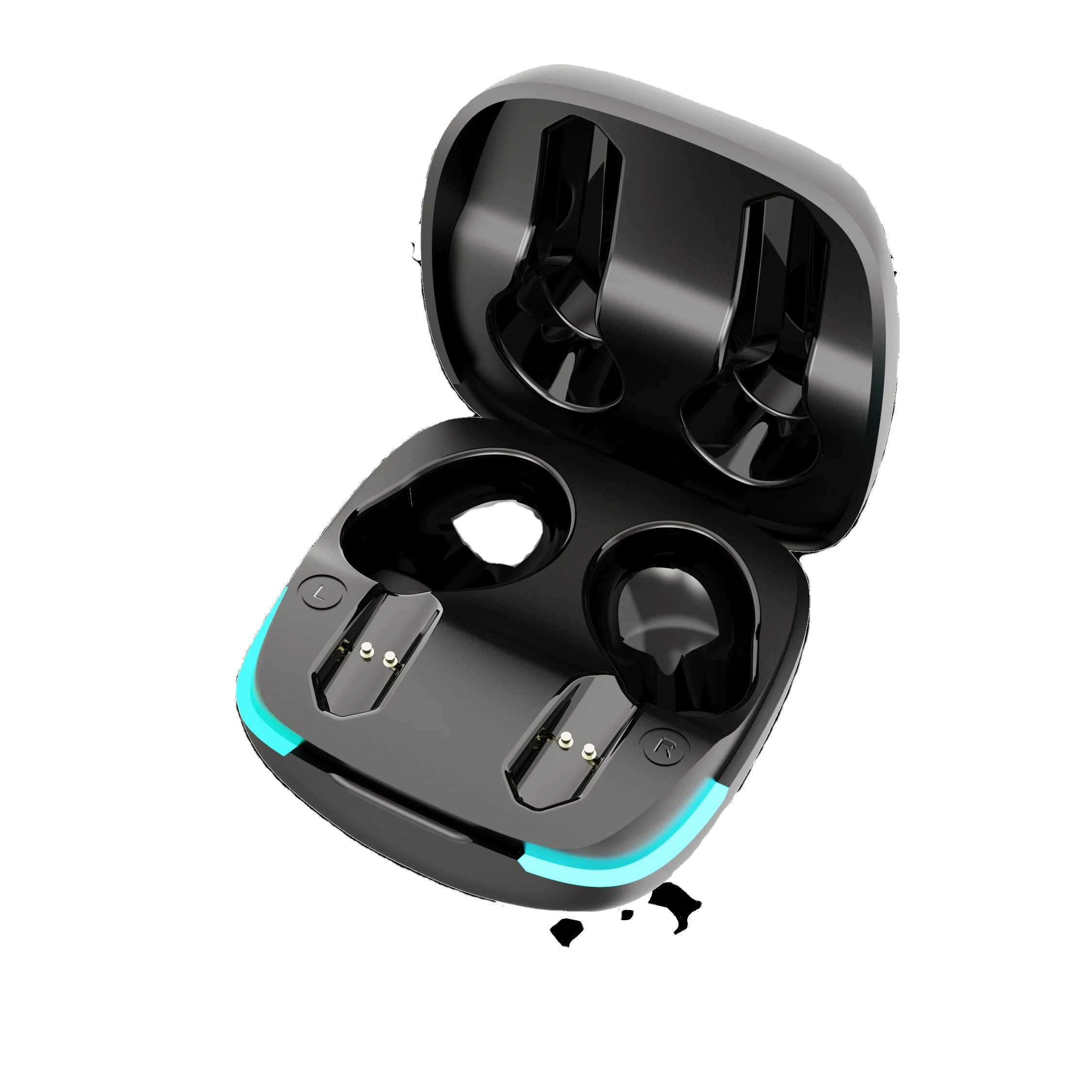 H5 tws wireless earphone gaming earphone with charge box sports ear buds with microphone ipx5 earphone & headphone & accessories