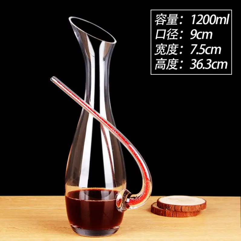 glass bottle wine decanter poure with glass stopper