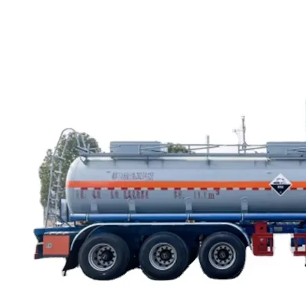 hot selling 19.9 cubic meter corrosion product tank semi-trailer transport vehicle