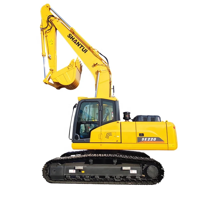 Factory authorized dealer SHANTUI SE220 operating weight 20 ton 21 ton 22 ton 1.05 m3 Bucket Hydraulic Crawler Excavator