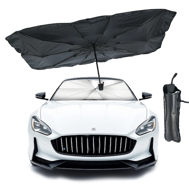 Foldable UV Ray Reflector Multi-Functional Sun Protection Car Windshield Sunshade Umbrell
