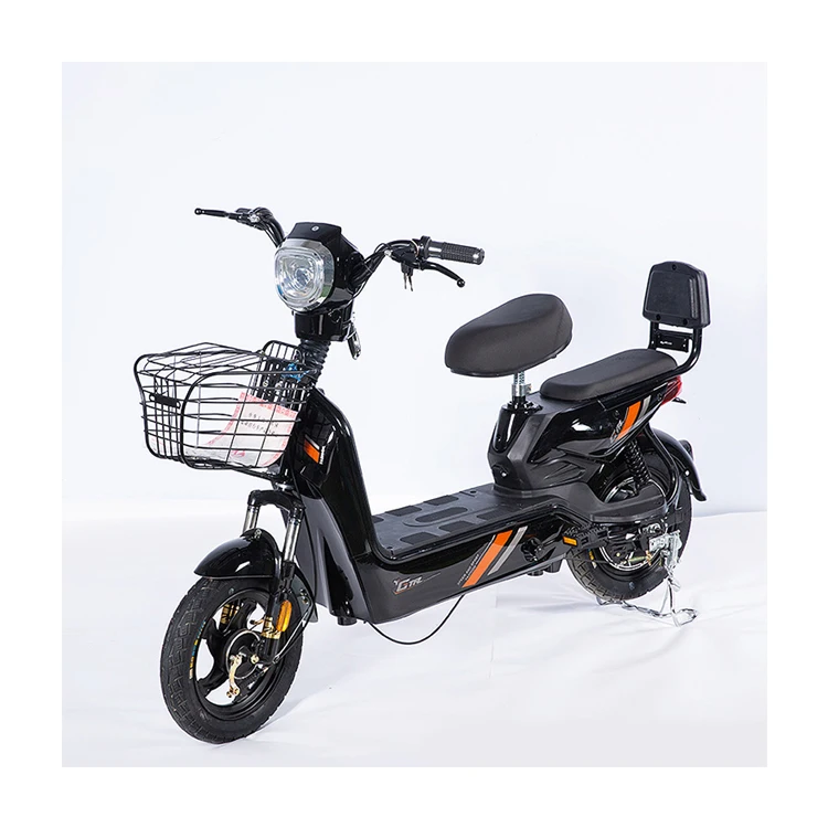 Factory wholesale electric bicycle New Model EBike 14 Inch Fat Tire ebike Lead battery scooter E cycle